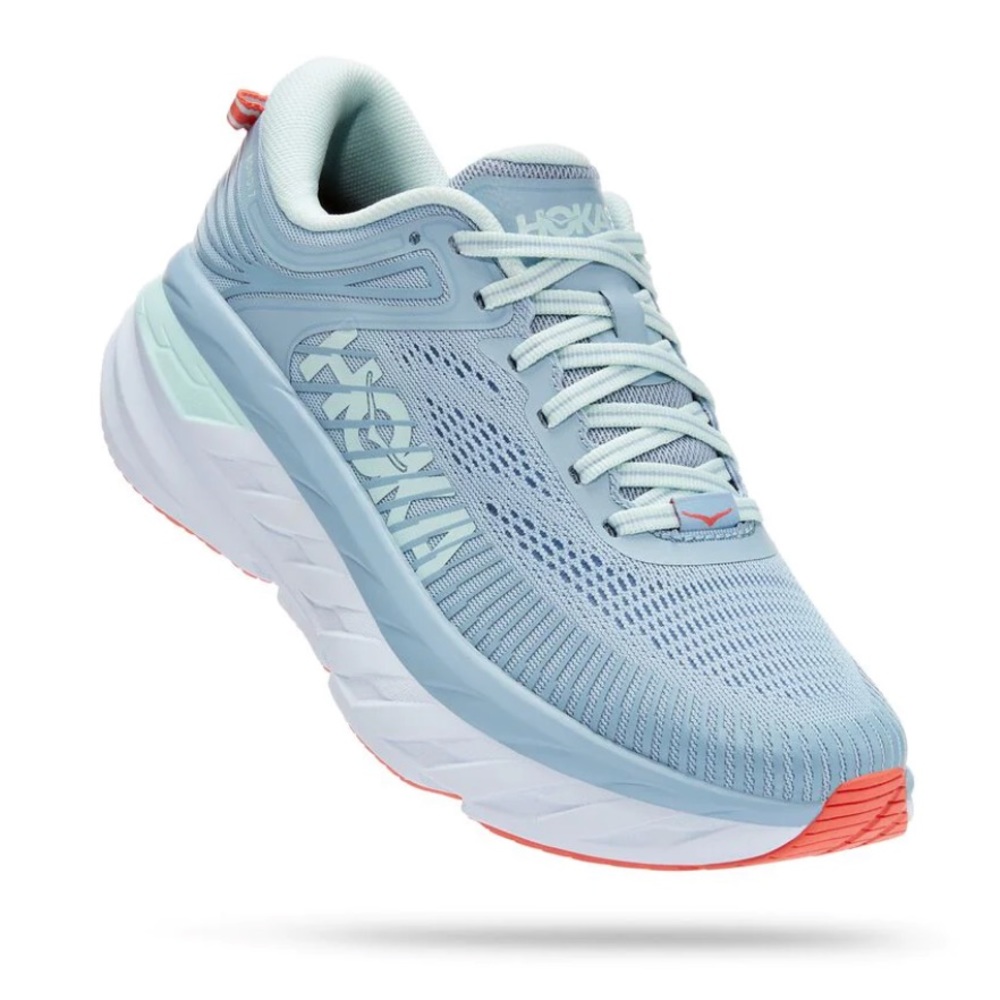 New size 5.5 Women's HOKA Bondi 7 - Blue Fog / Blue Glass